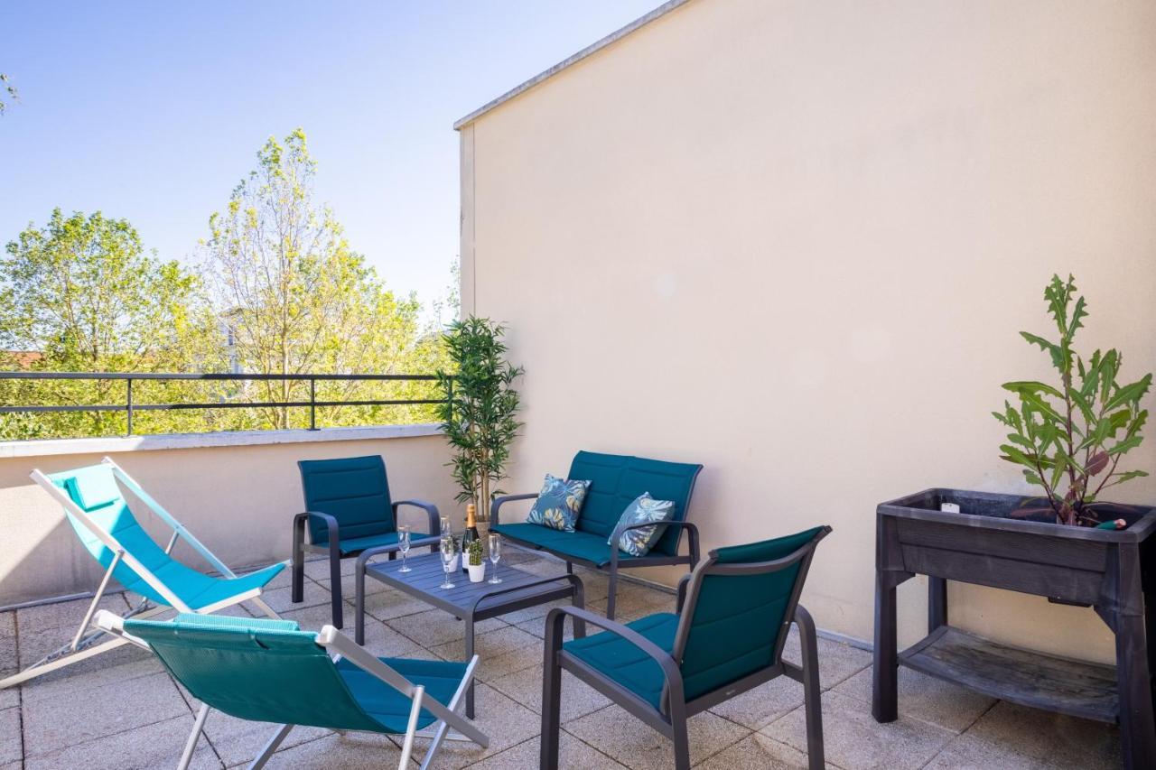 Le Duplex - Disneyland - Rooftop - Wifi Montevrain Ngoại thất bức ảnh