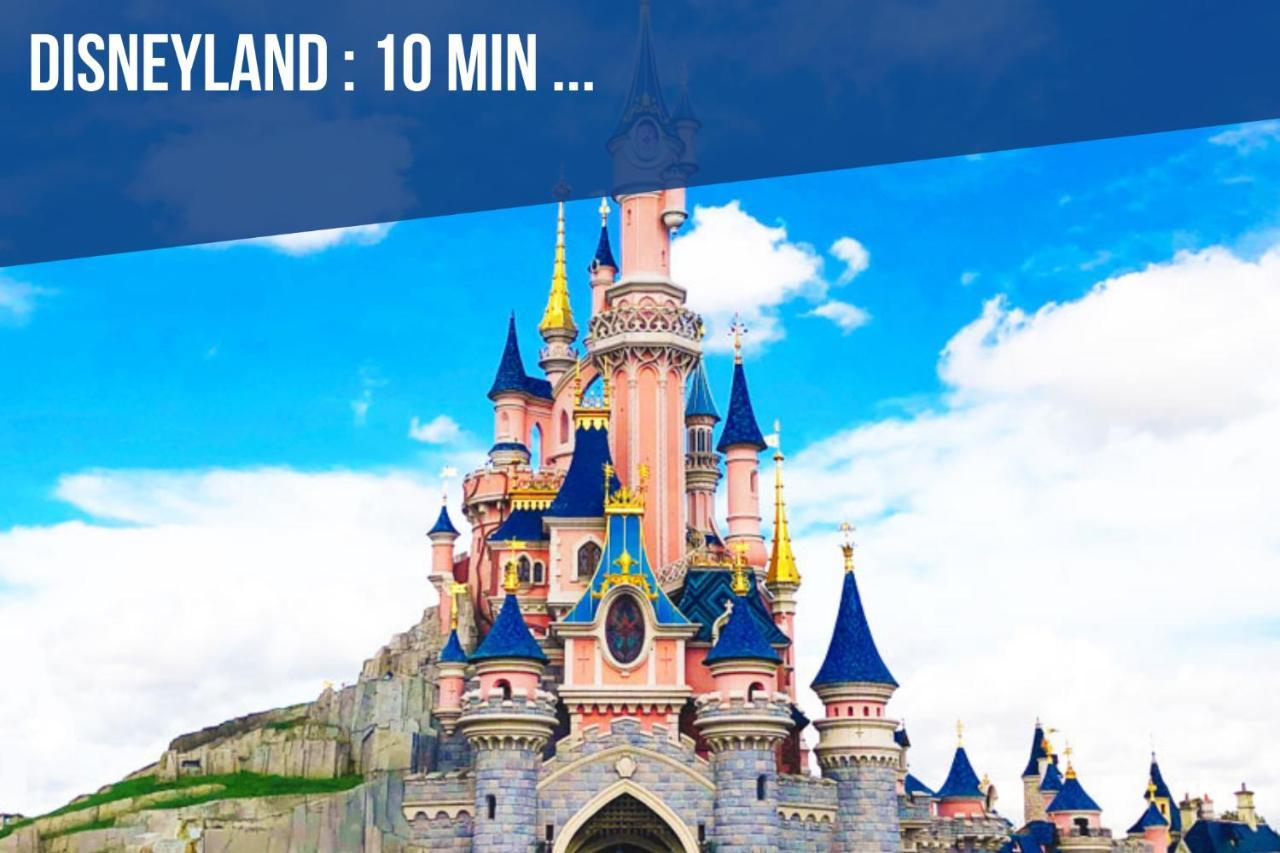 Le Duplex - Disneyland - Rooftop - Wifi Montevrain Ngoại thất bức ảnh